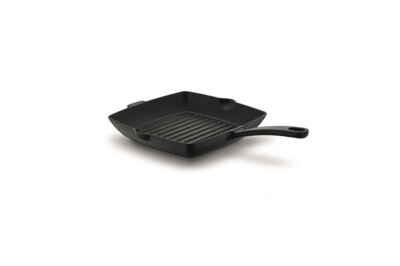 KORKMAZ A2846 CASTA KARE GRILL DÖKÜM TAVA 26X26 SİYAH - 2